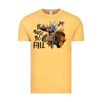 Vintage Mustard It Moose Be Fall Vintage Tee - LillyAllenDesigns