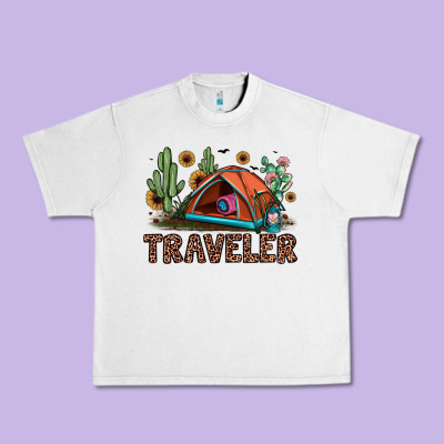 Traveler Urban Heavy Tee Designed By Jahusdesignshop