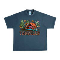 Midnight Navy traveler Urban Heavy Tee - JahusDesignShop