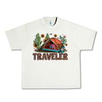 Pistachio traveler Urban Heavy Tee - JahusDesignShop
