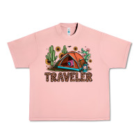 Salmon traveler Urban Heavy Tee - JahusDesignShop