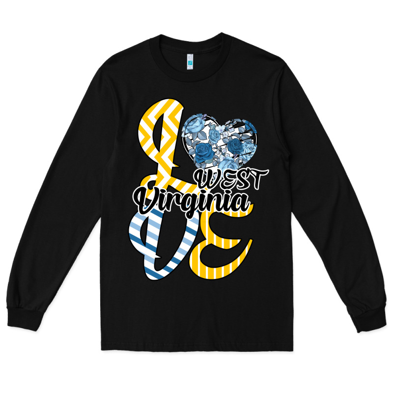 Love West Virginia Long Sleeve Tee by Bettercallsaul | Teevron
