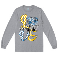 Heather Grey Love West Virginia Long Sleeve Tee - Bettercallsaul
