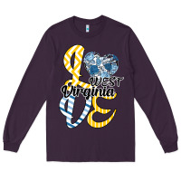 Plum Love West Virginia Long Sleeve Tee - Bettercallsaul