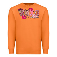 Carrot Valentine's Day Pig Xoxo Premium Sweatshirt - FaDigitalArtStudio