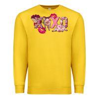 Lemon Valentine's Day Pig Xoxo Premium Sweatshirt - FaDigitalArtStudio