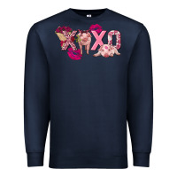Valentine's Day Pig Xoxo Premium Sweatshirt | Teevron