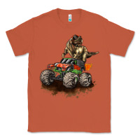 Copper monster truck and t rex dinosaur Classic Tee - LillyAllenDesigns