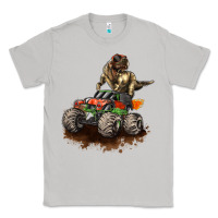 Moon Dust monster truck and t rex dinosaur Classic Tee - LillyAllenDesigns