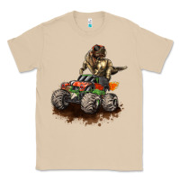 Mushroom monster truck and t rex dinosaur Classic Tee - LillyAllenDesigns