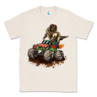 Natural monster truck and t rex dinosaur Classic Tee - LillyAllenDesigns