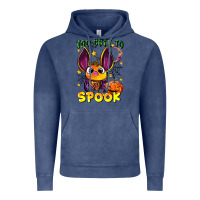 Vintage Denim too cute to spook Vintage Hoodie - LillyAllenDesigns