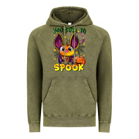 Vintage Olive too cute to spook Vintage Hoodie - LillyAllenDesigns