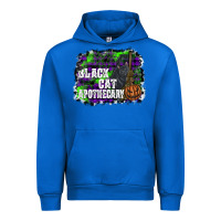 Cobalt black cat apothecary Urban Hoodie - SublimationCraftShop