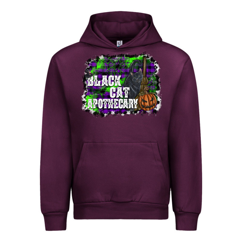 Black Cat Apothecary Urban Hoodie by SublimationCraftShop | Teevron