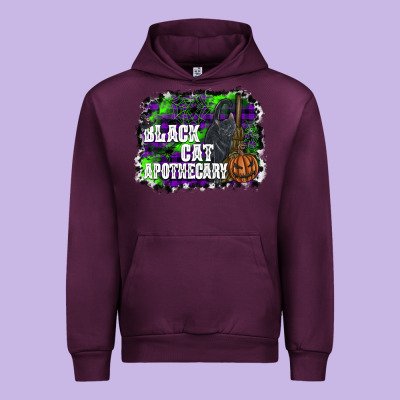 Black Cat Apothecary Urban Hoodie Designed By Sublimationcraftshop
