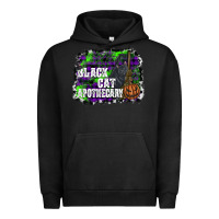 Pigment Black black cat apothecary Urban Hoodie - SublimationCraftShop