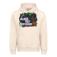 Sandshell black cat apothecary Urban Hoodie - SublimationCraftShop