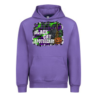 Tulip black cat apothecary Urban Hoodie - SublimationCraftShop