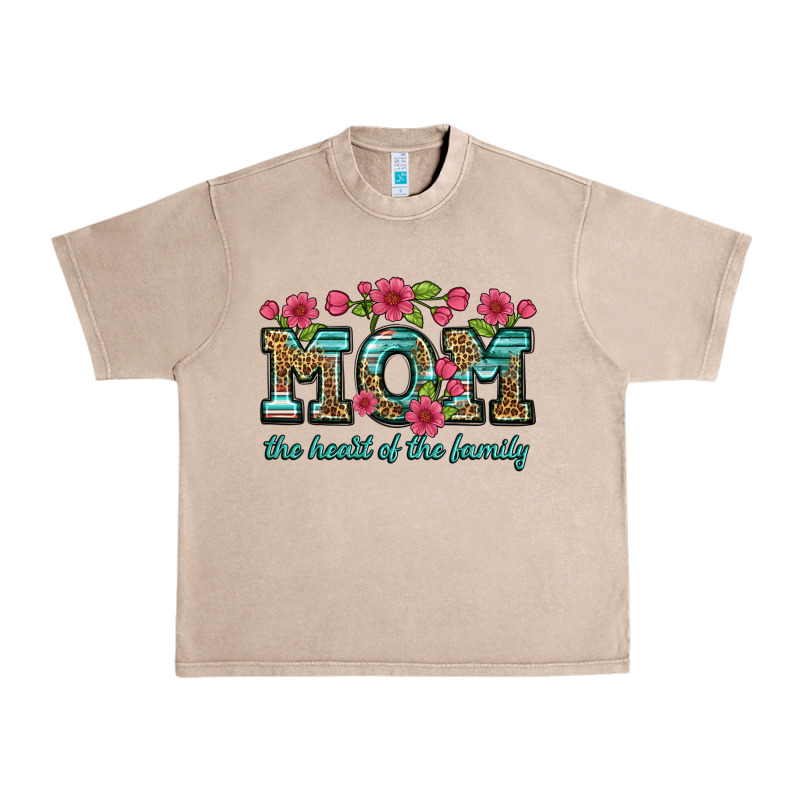 Mom The Heart Of The Family Urban Heavy Tee by Artiststas | Teevron