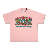 Salmon mom the heart of the family Urban Heavy Tee - Artiststas