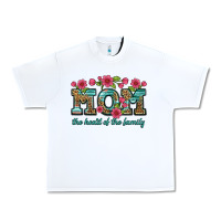 White mom the heart of the family Urban Heavy Tee - Artiststas