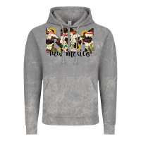 Cloud Rock new mexico state cowhide serape cactus Vintage Hoodie - RanaPortraitStore