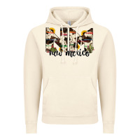 Vintage Artic new mexico state cowhide serape cactus Vintage Hoodie - RanaPortraitStore