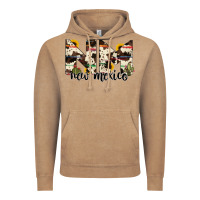 Vintage Coffee new mexico state cowhide serape cactus Vintage Hoodie - RanaPortraitStore
