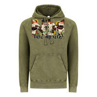 Vintage Olive new mexico state cowhide serape cactus Vintage Hoodie - RanaPortraitStore