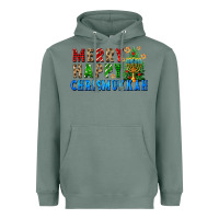 Sage merry happy chrismukkah Heavyweight Hoodie - FaDigitalArtStudio