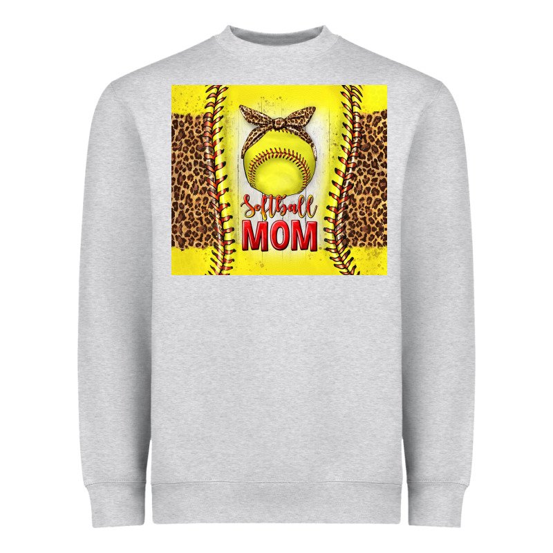 Softball With Leopard Tumbler Tbs Heavyweight Sweatshirt by TumblerDesignByShophia | Teevron