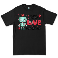 Black little love machine Premium Tee - MaliasSmallBusiness