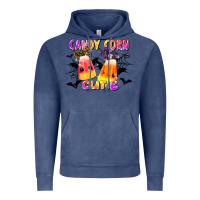 Vintage Denim candy corn cute Vintage Hoodie - LillyAllenDesigns