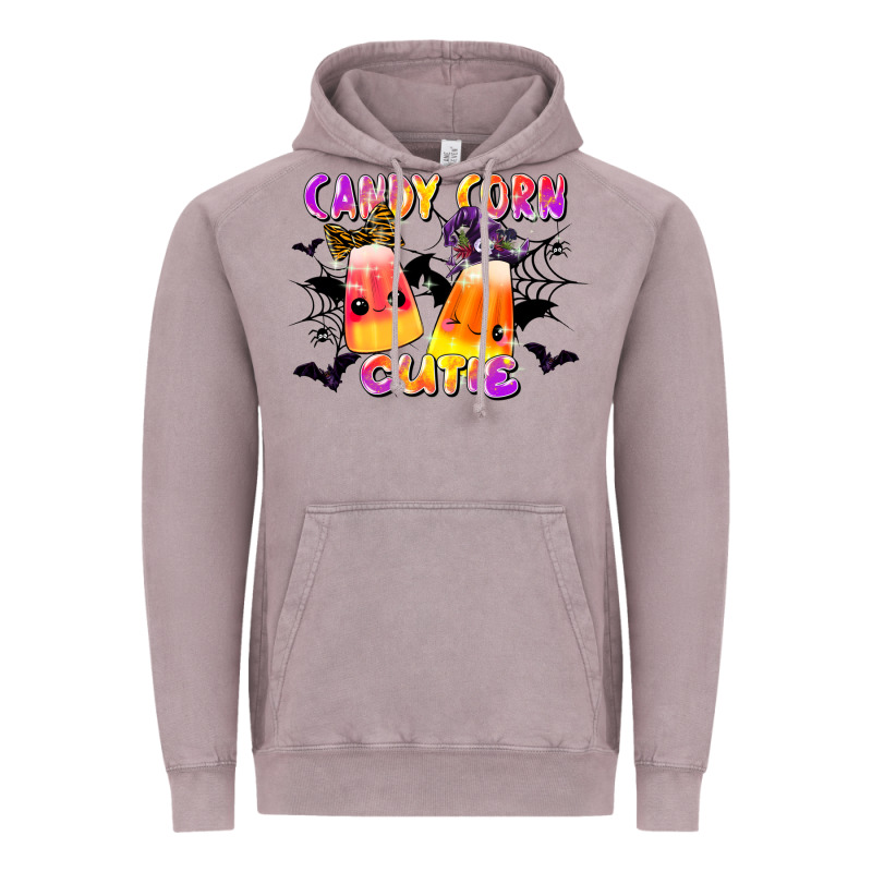 Candy Corn Cute Vintage Hoodie by LillyAllenDesigns | Teevron
