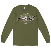 Army Green Baseball Long Sleeve Tee - Bettercallsaul