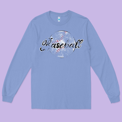 Baseball Long Sleeve Tee Designed By Bettercallsaul