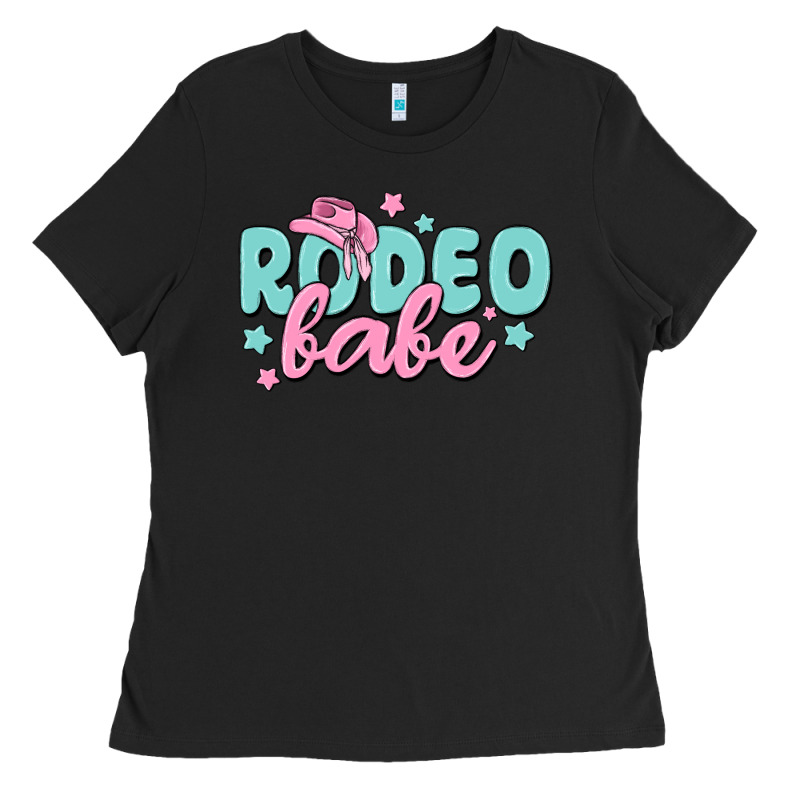Rodeo Babe Ladies Tee by MaliasSmallBusiness | Teevron