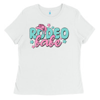 White rodeo babe Ladies Tee - MaliasSmallBusiness