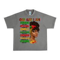 Tornado god say i am juneteenth afro girl Urban Heavy Tee - Artiststas
