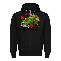 Black tacotruck olivia Zipper Hoodie - OliviaCreatesArt