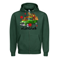 Sports Green tacotruck olivia Zipper Hoodie - OliviaCreatesArt