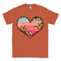 Copper valentine s day colorful heart Classic Tee - LillyAllenDesigns