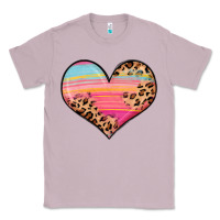 Lilac valentine s day colorful heart Classic Tee - LillyAllenDesigns