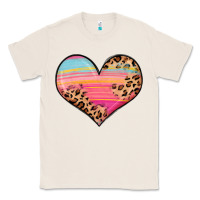 Natural valentine s day colorful heart Classic Tee - LillyAllenDesigns
