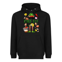 Black im the chef elf Heavyweight Hoodie - FaDigitalArtStudio
