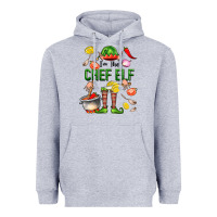 Heather Grey im the chef elf Heavyweight Hoodie - FaDigitalArtStudio