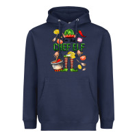 Navy im the chef elf Heavyweight Hoodie - FaDigitalArtStudio