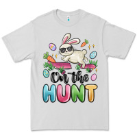 Dove Grey on the hunt easter Premium Tee - MaliasSmallBusiness