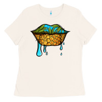 Bone summer vibes pineapple lips Ladies Tee - Jasminsmagicworld